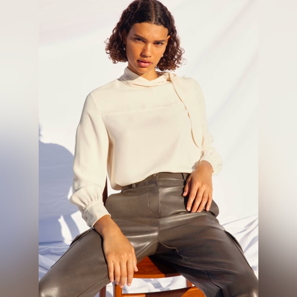 NWOT - Small - Aritzia - Wilfred Trapeze Blouse